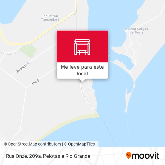 Rua Onze, 209a mapa