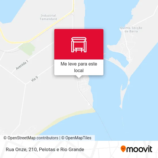 Rua Onze, 210 mapa
