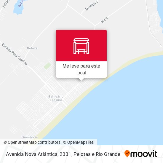 Avenida Nova Atlântica, 2331 mapa