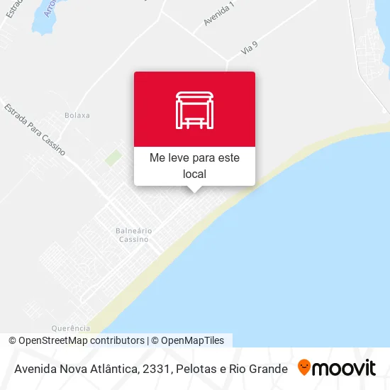 Avenida Nova Atlântica, 2331 mapa