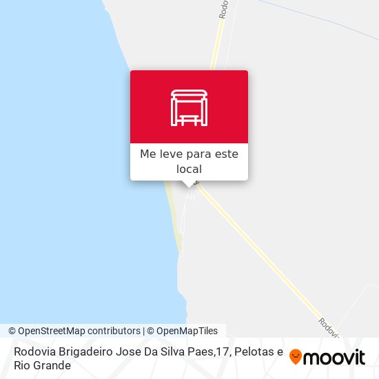 Rodovia Brigadeiro Jose Da Silva Paes,17 mapa