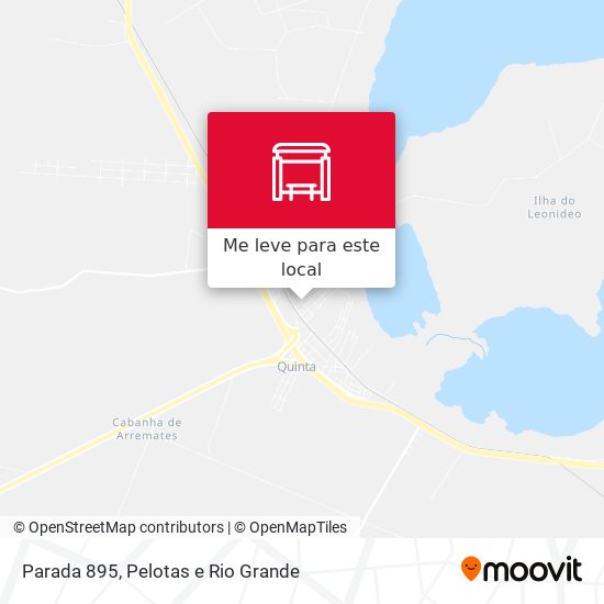 Parada 895 mapa