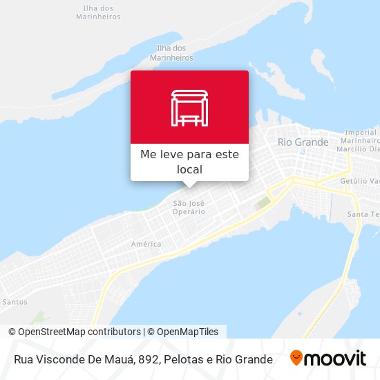 Rua Visconde De Mauá, 892 mapa