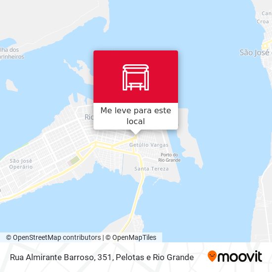 Rua Almirante Barroso, 351 mapa