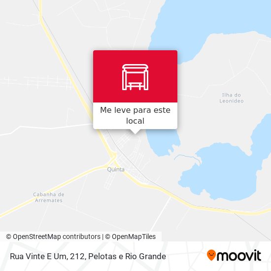 Rua Vinte E Um, 212 mapa