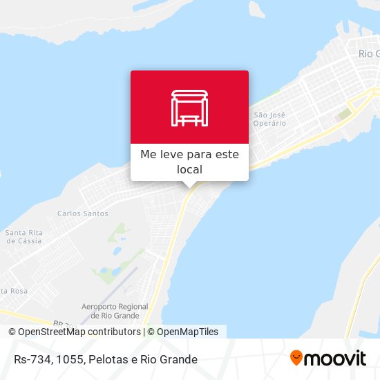 Rs-734, 1055 mapa