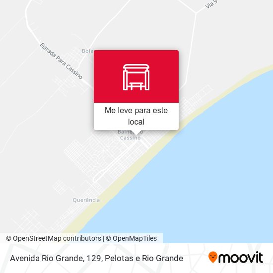 Avenida Rio Grande, 129 mapa