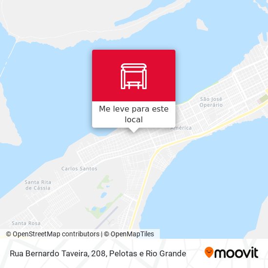 Rua Bernardo Taveira, 208 mapa
