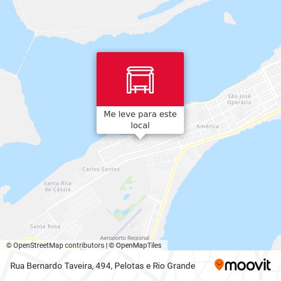 Rua Bernardo Taveira, 494 mapa