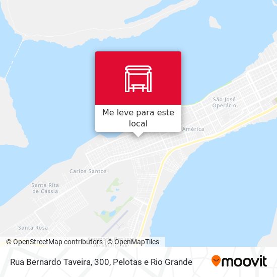 Rua Bernardo Taveira, 300 mapa