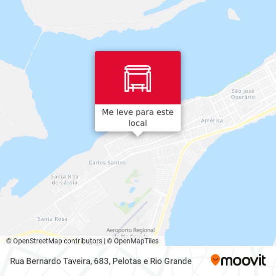 Rua Bernardo Taveira, 683 mapa