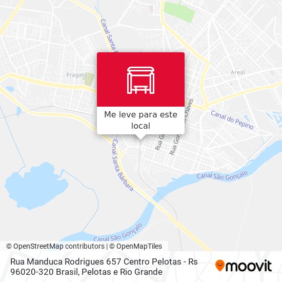 Rua Manduca Rodrigues 657 Centro Pelotas - Rs 96020-320 Brasil mapa