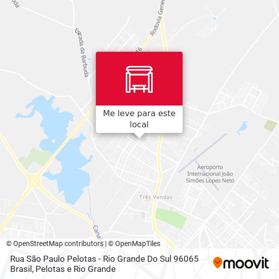 Rua São Paulo Pelotas - Rio Grande Do Sul 96065 Brasil mapa