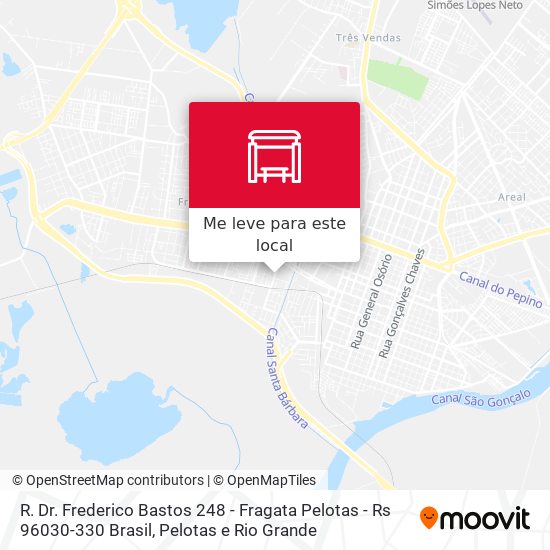 R. Dr. Frederico Bastos 248 - Fragata Pelotas - Rs 96030-330 Brasil mapa