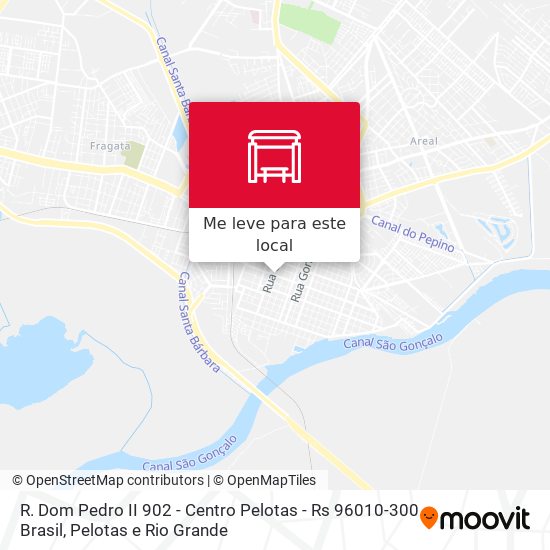 R. Dom Pedro II 902 - Centro Pelotas - Rs 96010-300 Brasil mapa