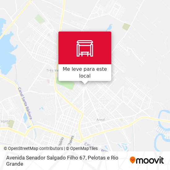Avenida Senador Salgado Filho 67 mapa