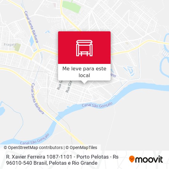 R. Xavier Ferreira 1087-1101 - Porto Pelotas - Rs 96010-540 Brasil mapa