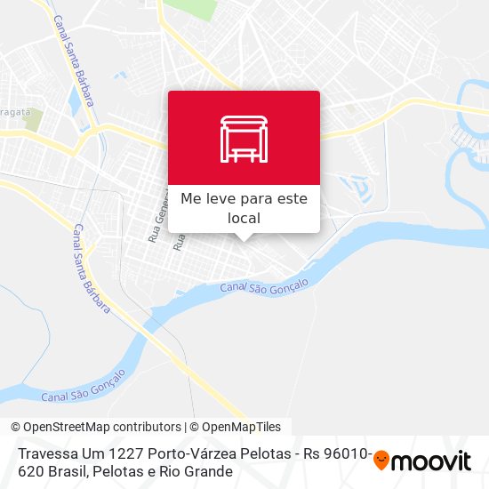 Travessa Um 1227 Porto-Várzea Pelotas - Rs 96010-620 Brasil mapa