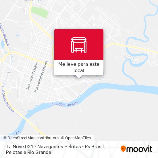 Tv. Nove 021 - Navegantes Pelotas - Rs Brasil mapa