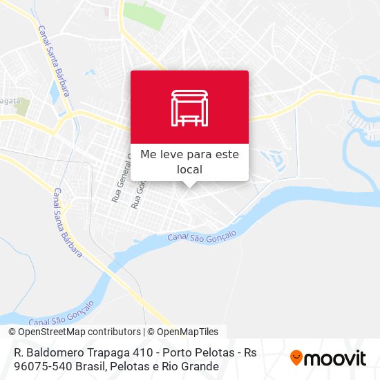 R. Baldomero Trapaga 410 - Porto Pelotas - Rs 96075-540 Brasil mapa