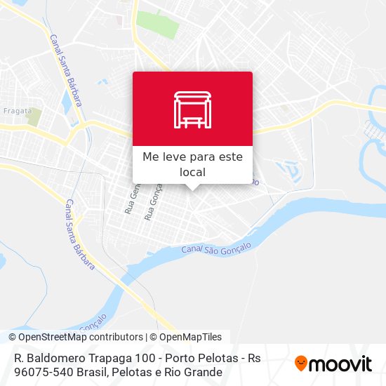 R. Baldomero Trapaga 100 - Porto Pelotas - Rs 96075-540 Brasil mapa