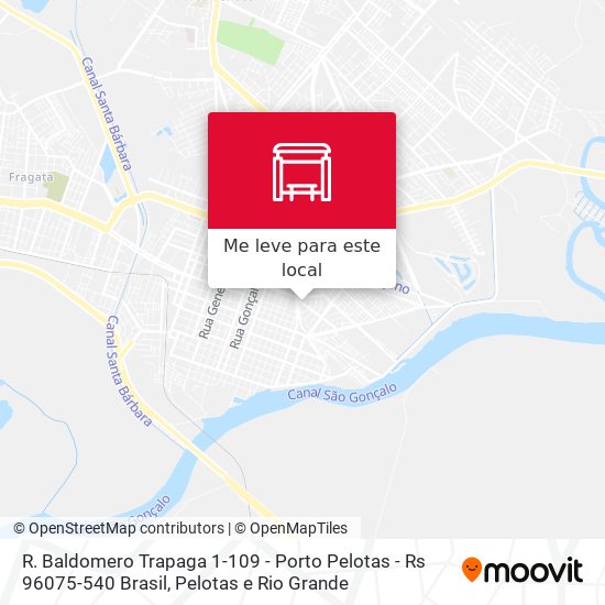 R. Baldomero Trapaga 1-109 - Porto Pelotas - Rs 96075-540 Brasil mapa