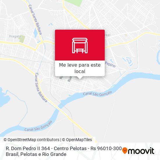 R. Dom Pedro II 364 - Centro Pelotas - Rs 96010-300 Brasil mapa