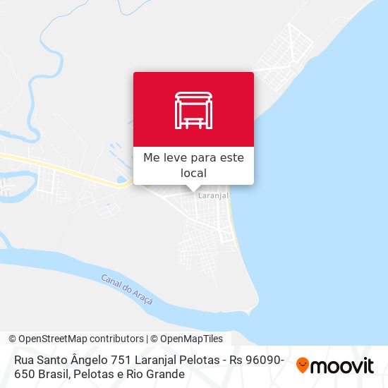 Rua Santo Ângelo 751 Laranjal Pelotas - Rs 96090-650 Brasil mapa