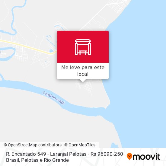 R. Encantado 549 - Laranjal Pelotas - Rs 96090-250 Brasil mapa