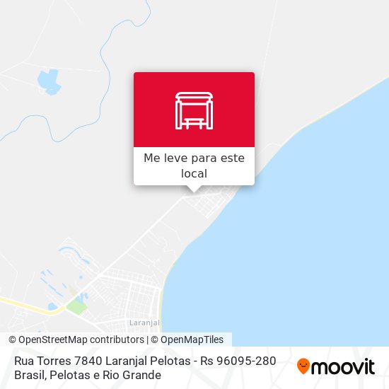 Rua Torres 7840 Laranjal Pelotas - Rs 96095-280 Brasil mapa