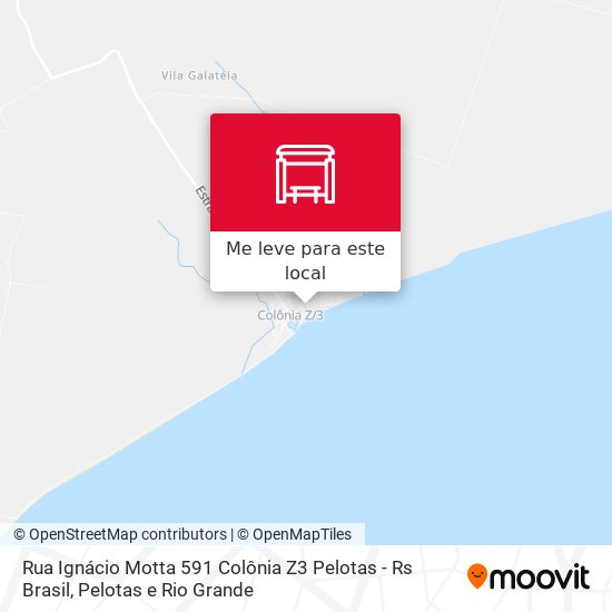 Rua Ignácio Motta 591 Colônia Z3 Pelotas - Rs Brasil mapa