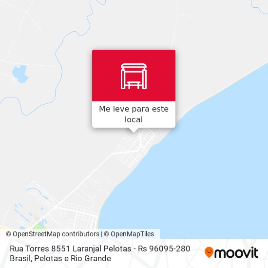Rua Torres 8551 Laranjal Pelotas - Rs 96095-280 Brasil mapa