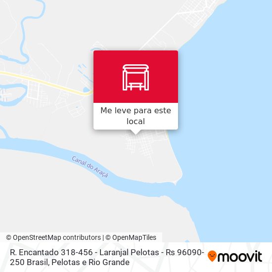 R. Encantado 318-456 - Laranjal Pelotas - Rs 96090-250 Brasil mapa