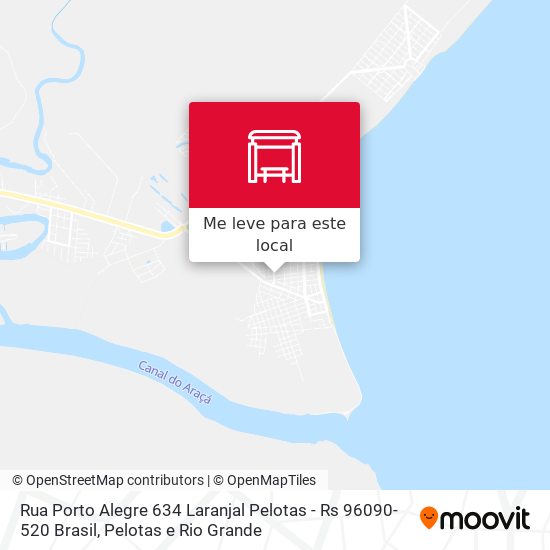 Rua Porto Alegre 634 Laranjal Pelotas - Rs 96090-520 Brasil mapa
