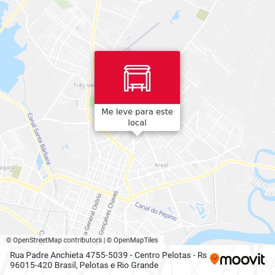 Rua Padre Anchieta 4755-5039 - Centro Pelotas - Rs 96015-420 Brasil mapa