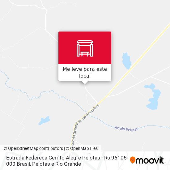 Estrada Federeca Cerrito Alegre Pelotas - Rs 96105-000 Brasil mapa