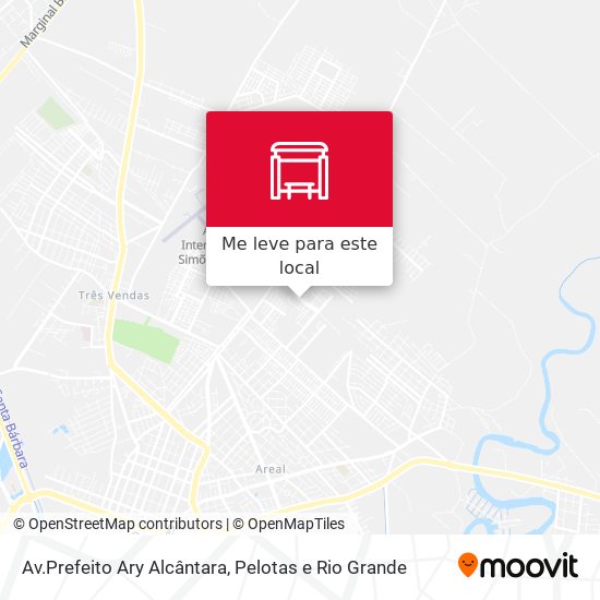 Av.Prefeito Ary Alcântara mapa
