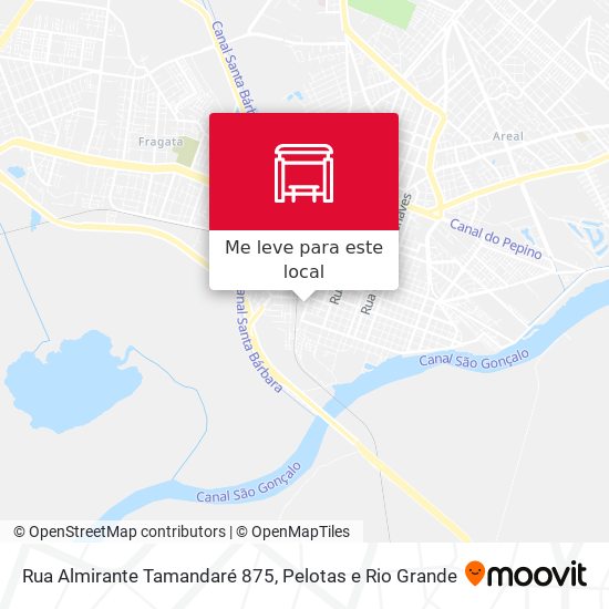 Rua Almirante Tamandaré 875 mapa