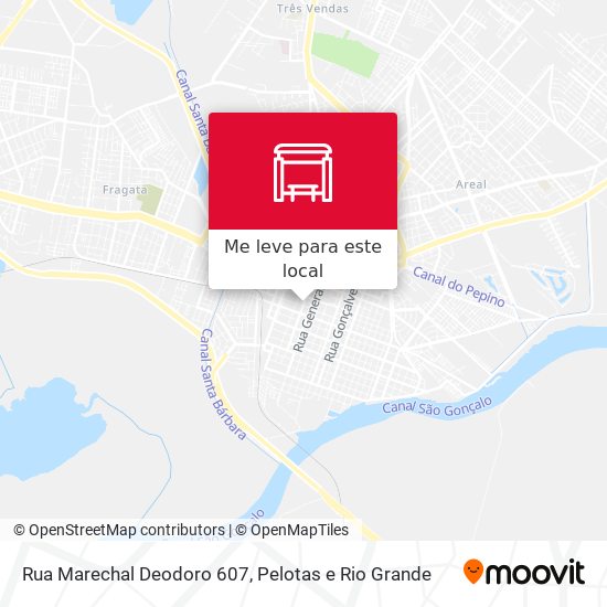 Rua Marechal Deodoro 607 mapa