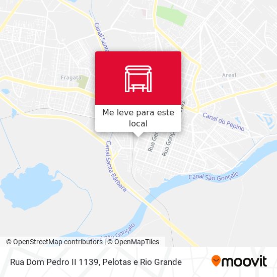Rua Dom Pedro II 1139 mapa