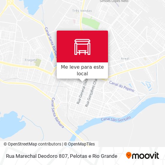 Rua Marechal Deodoro 807 mapa