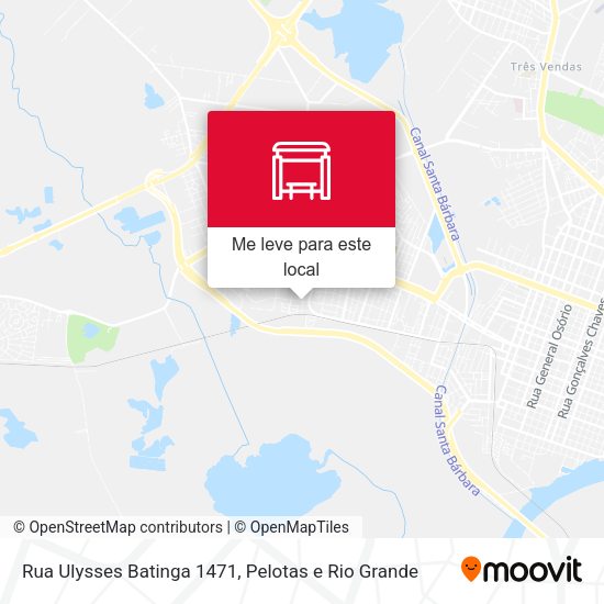 Rua Ulysses Batinga 1471 mapa