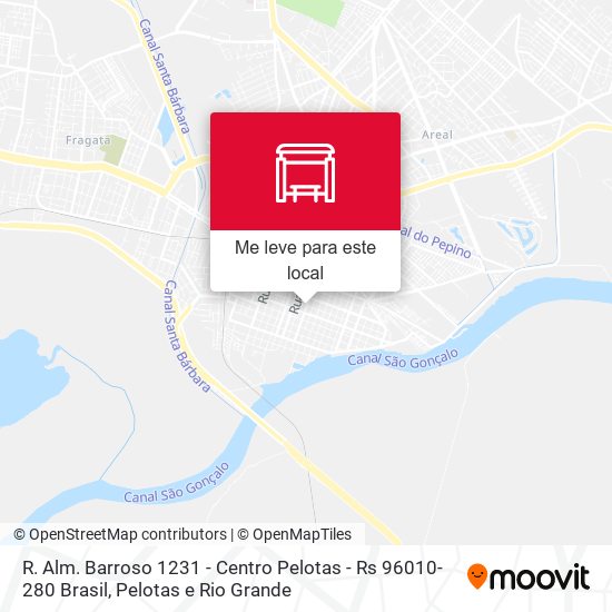 R. Alm. Barroso 1231 - Centro Pelotas - Rs 96010-280 Brasil mapa