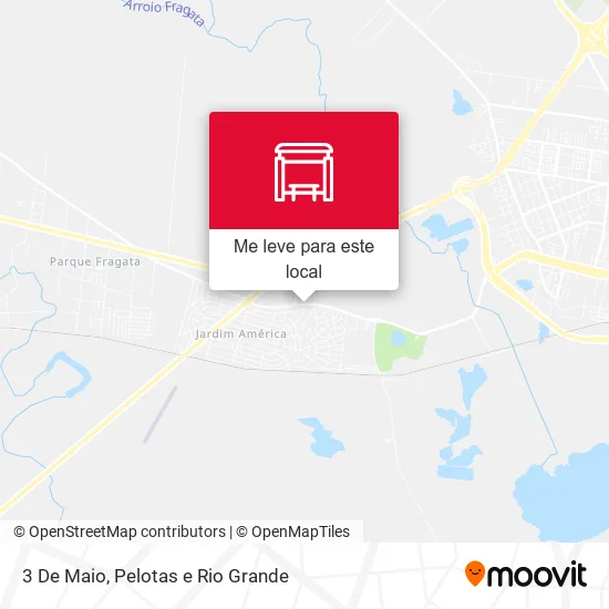 3 De Maio mapa