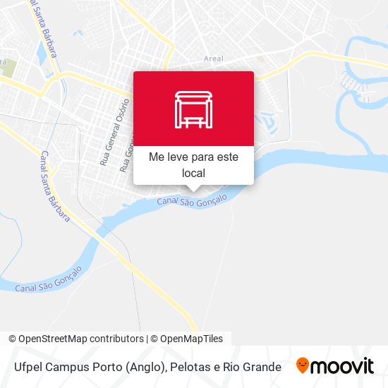 Ufpel Campus Porto (Anglo) mapa