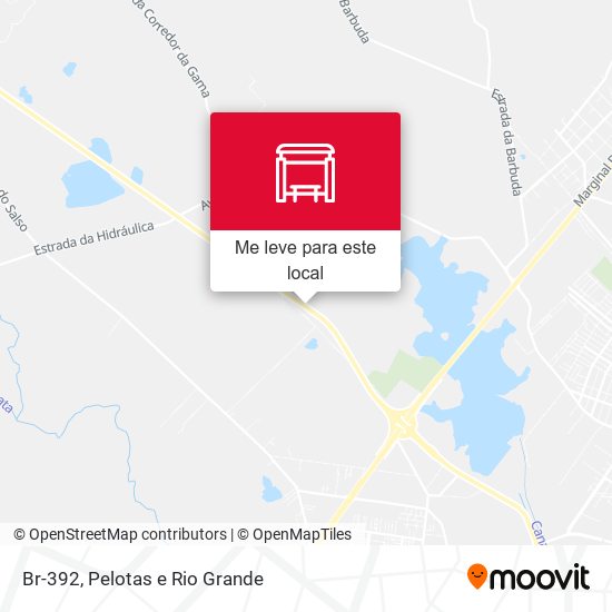 Br-392 mapa