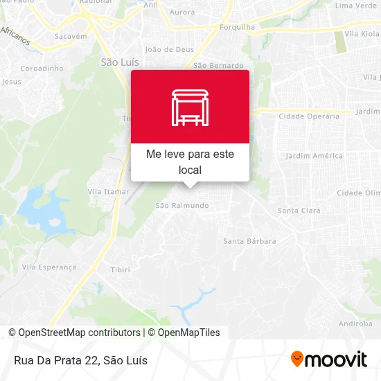 Rua Da Prata 22 mapa