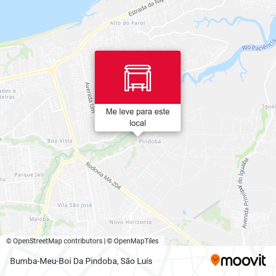 Bumba-Meu-Boi Da Pindoba mapa