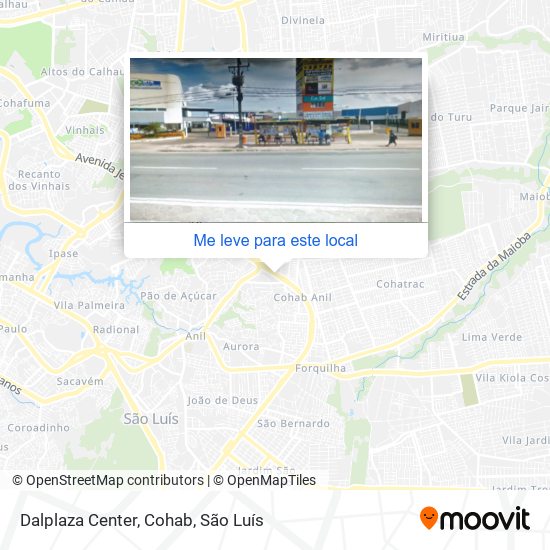 Dalplaza Center, Cohab mapa