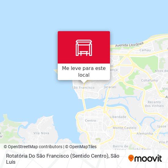 Rotatória Do São Francisco (Sentido Centro) mapa